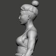 ZGrab09.jpg Sakura - Oni girl 3D print model