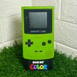 3.jpg GAMEBOY COLOR DISPLAY STAND WITH 1 GAME CARTRIDGE HOLDER