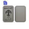 STL00276-1.png 2pc The Lovers Tarot Card Bath Bomb Mold