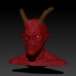 DemonRender.jpg Free OBJ file Demon・3D printable design to download, 3Dimpact