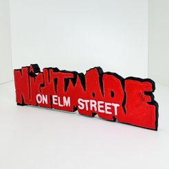 IMG_1969.jpeg NIGHTMARE ON ELM STREET Logo Display by MANIACMANCAVE3D