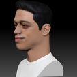 34.jpg Pete Davidson bust ready for full color 3D printing