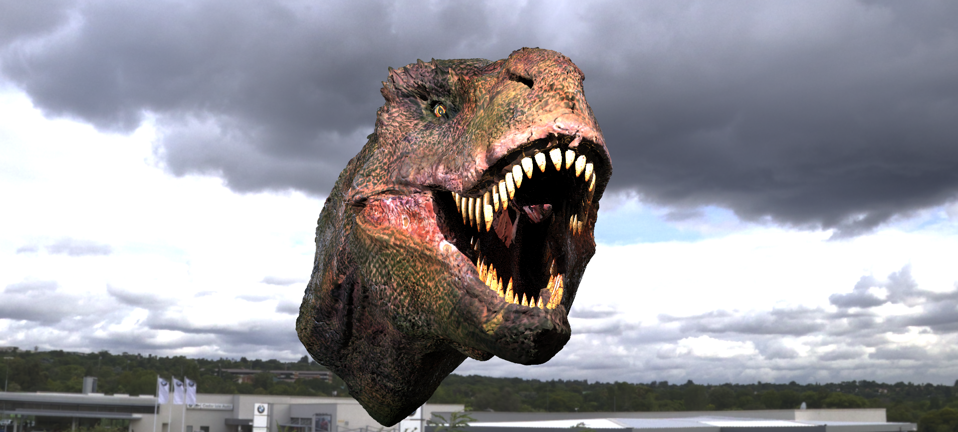 t-rex.1496.png Archivo OBJ Escultura de cabeza de T Rex 2・Diseño imprimible en 3D para descargar, aramar