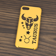 CASE IPHONE 7 Y 8 TAURUS V1 2.png Case Iphone 7/8 Taurus sign