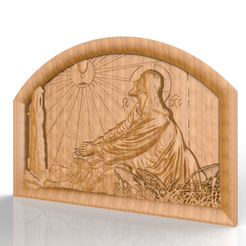 6.Jesus.png Fichier STL gratuit JESUS 6・Modèle pour impression 3D à télécharger