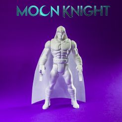 1.jpg STL file Moon Knight Articulated Print-in-Place・3D printer model to download
