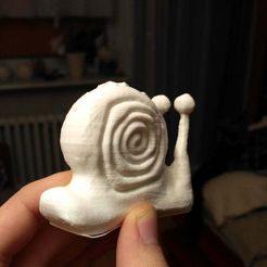 IMG_20170327_221419_HDR.jpg Free STL file Snail (Gary the snail from SpongeBob)・3D printable model to download