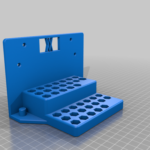 Kraftbit-Satz_40tlg._Schrauben.png Tool Holder for Power Bits 40pcs with Connectors 003 I for screws or peg board