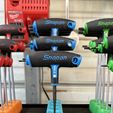 IMG_6987.jpg Snap On T Handle Racks - Hex, Torx & Socket