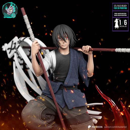 🔥 Benimaru Shinmon FIRE FORCE - STL ready for 3D Printing・Archivo 3D ...