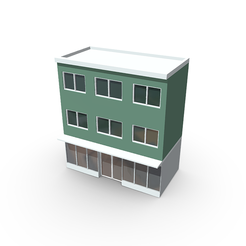 1.png Two Floor Building House