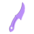couteau maeve part 1.STL Free STL file Maeve's knife (Paladins)・3D printable object to download