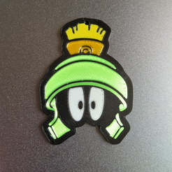 1.PNG Marvin the Martian 2D keychain