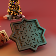 render_CP002.png Christmas Snowflake Tray