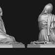 praying-woman-statue-3d-model-obj-stl-2.jpg Mary Magdalene Statue