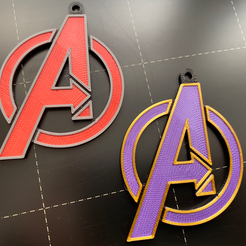 avengersboth.png Avengers Keychain