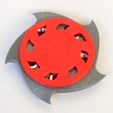 DSC07023.JPG STL file Circular Saw Blade Style Spinner With M8 Nuts・3D printer model to download
