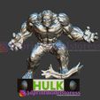 Hulk_Statue_001.jpg Hulk Statue 3D Printable