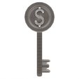Wireframe-High-Key-with-Dollar-Coin-Cartoon-1.jpg Key with Dollar Coin Cartoon