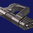 3.png Mass Effect 2 - M4 Shuriken machine gun 3D model