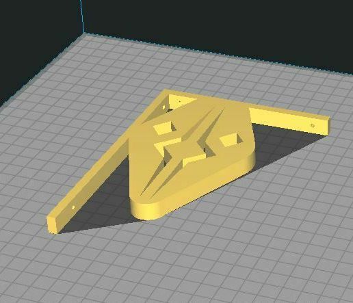 Shelf Bracket, Ahsoka/Fulcrum - 3D model önizlemesi