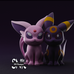 umspeon18.png Umbreon Espeon Fanart Toys v2 (No Support)