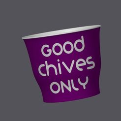 06-chives.jpg PUNNY HERB PLANTER 06 - Cebollino