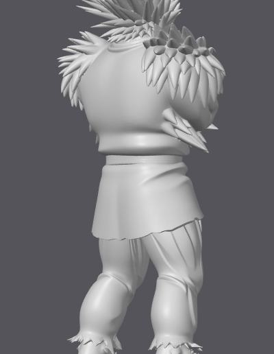 👊 Gouketsu-kaijin executive-one punch man-V1・ STL File for 3D printing ...
