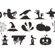 assembly5.png HALLOWEEN Art Wall - Set of 252 models