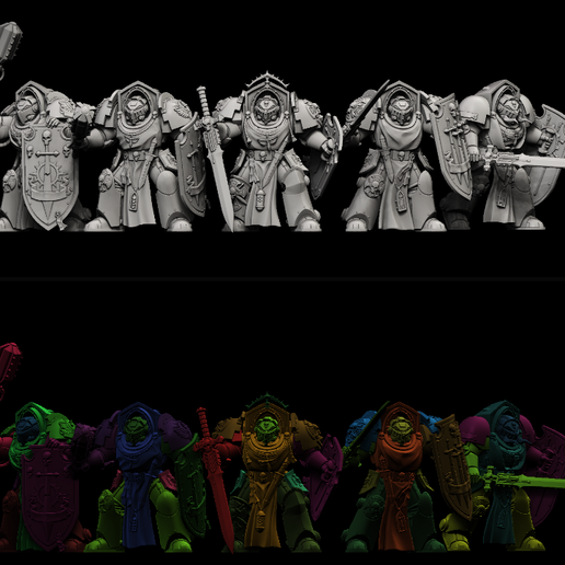 Nightwing Crusaders bundle kit 3D model