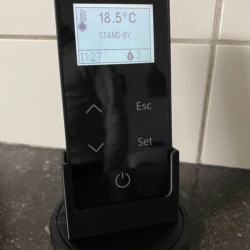 Remote control dock (Nordic Fire/Ravelli pellet stove) 3D model