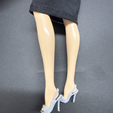 Barbie Peep-Toe High Heels Silkstone Shoe