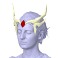 Keyleth-head-dress1.png Keyleth Headdress | Druid Headdress | By CC3D