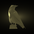 6303.png Raven Low Poly