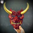 362229663_1281659619143807_1040322954338176729_n.jpg Cyber Samurai Hannya Mask - Japanese Ghost Mask