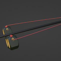 BOW.png STL file Portable slingshot・3D printing template to download