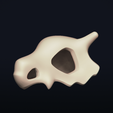 Cubone (9).png OBJ-Datei Pokemon Cubone Schädel kostenlos・3D-Drucker-Modell zum herunterladen