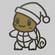 Squirtle_Christmas_1_opt.jpg Christmas tree ornament - Pokémon Carapuce [Christmas Pokémon Collection - #3]
