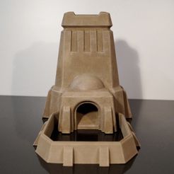 01.jpg Datei STL Desert Dice Tower・Design für 3D-Drucker zum herunterladen
