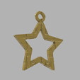 12.png Hollow christmas star X76