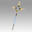 1.jpg Granblue Fantasy Zeta Spear Cosplay Weapon Prop replica