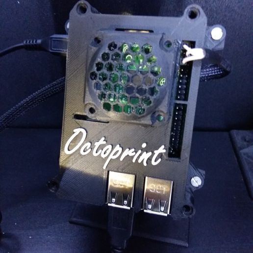 Raspberry Pi Motherboard Support 3 Model B 3D model preview