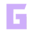 GM.stl TRANSFORMERS Letters and Numbers | Logo