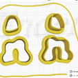 1.png Polymer Clay Cutter * 5 size/organic wavy bowl/eulitec/Lorren3d
