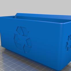 65699991-28bf-4e3b-8a07-1766818c07c0.png Ender 3v2 Waste Tray - Recycle Logo