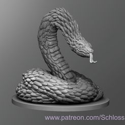 Giant_Snake.jpg STL-Datei Riesenschlange kostenlos・3D-Drucker-Modell zum herunterladen