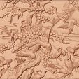 hundreds_of_cranes8.jpg Chinese traditional woodcarving