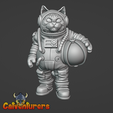 CosmoCat2.png Commander Edgar P. Michi, Fearless Cosmonaut Cat