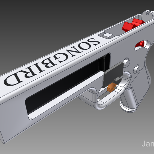 PM422-Songbird  .22lr  (V3.0) 3D model