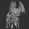 ZGrab06.jpg Gothic fantasy demon statue